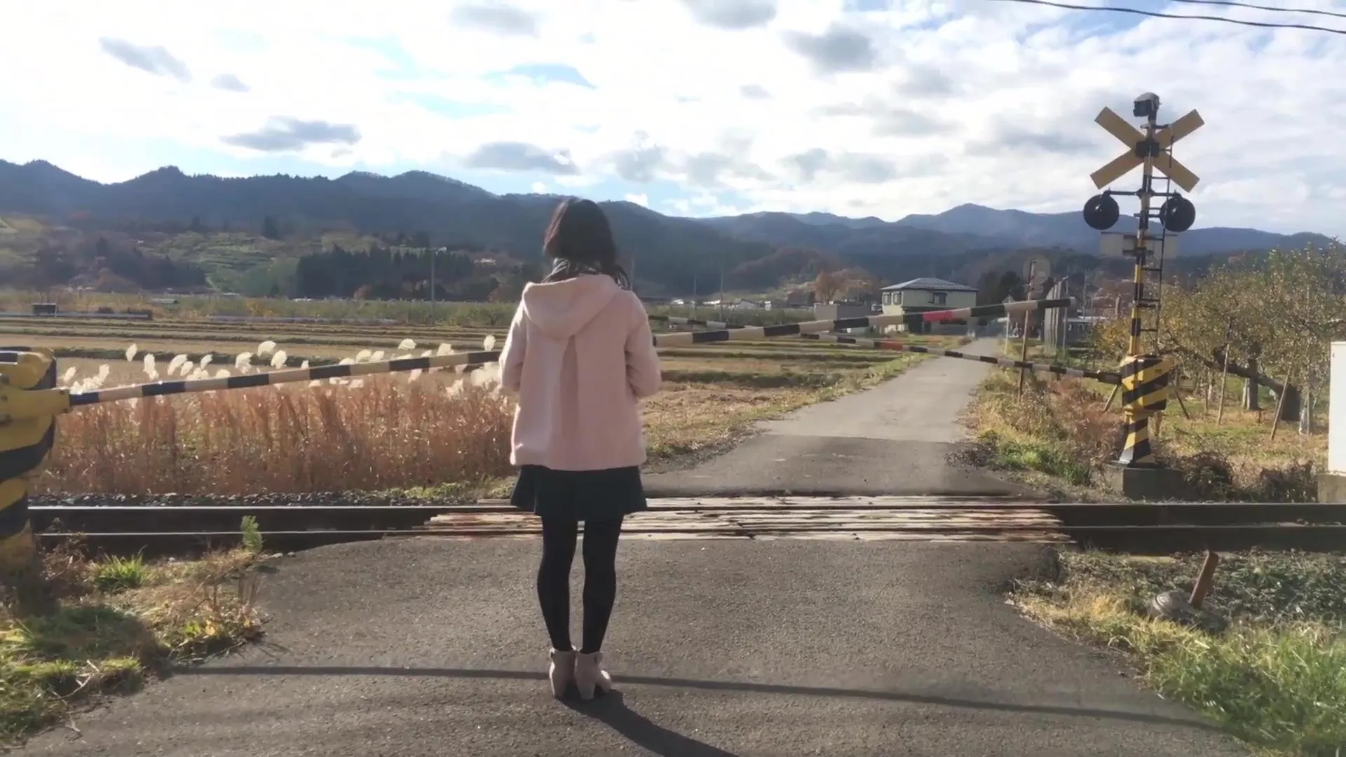 『ストリート・ラブ』場面カット④ 踏切の向こうには誰もいなかった