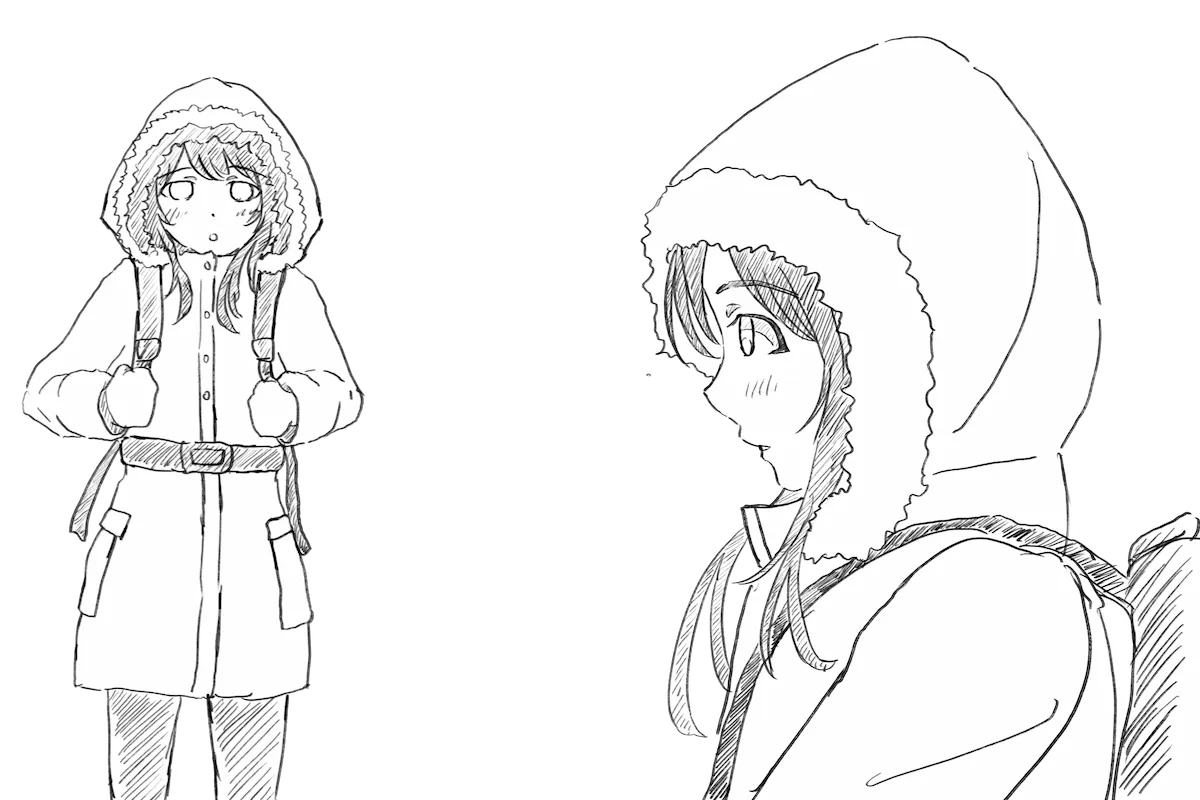 『ゆきのせい』キャラクターイラスト